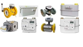 Счетчики газа RABO,TRZ,RVG,ВК G4 ETe,ВК G6 ETe,СГ16МТ,диафрагменные ВК G,ультразвуковые Q.Sonic